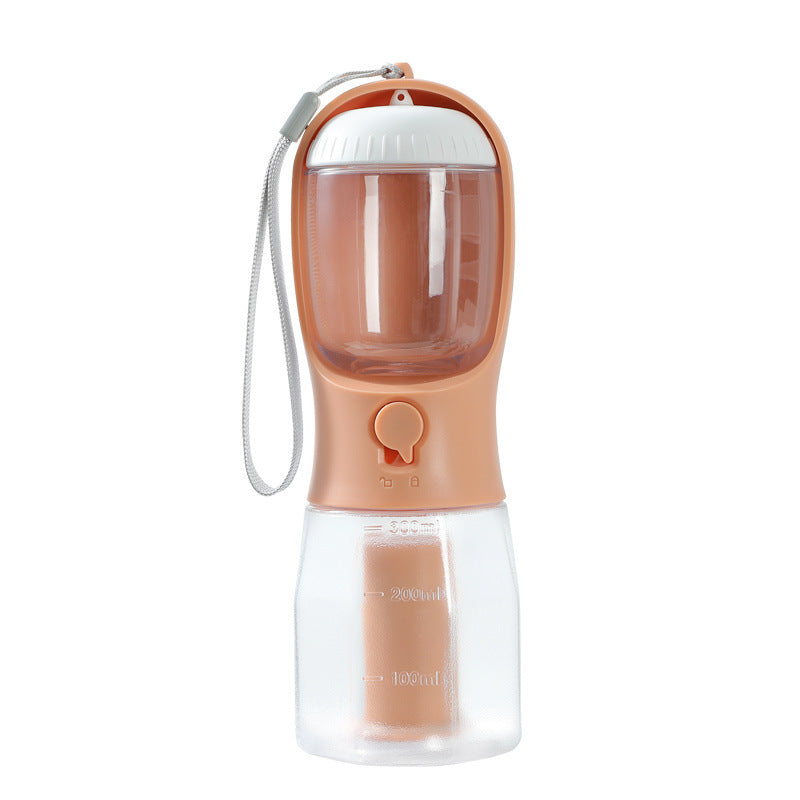 Portable Dog Water Bottle – Drink, Snack & Clean