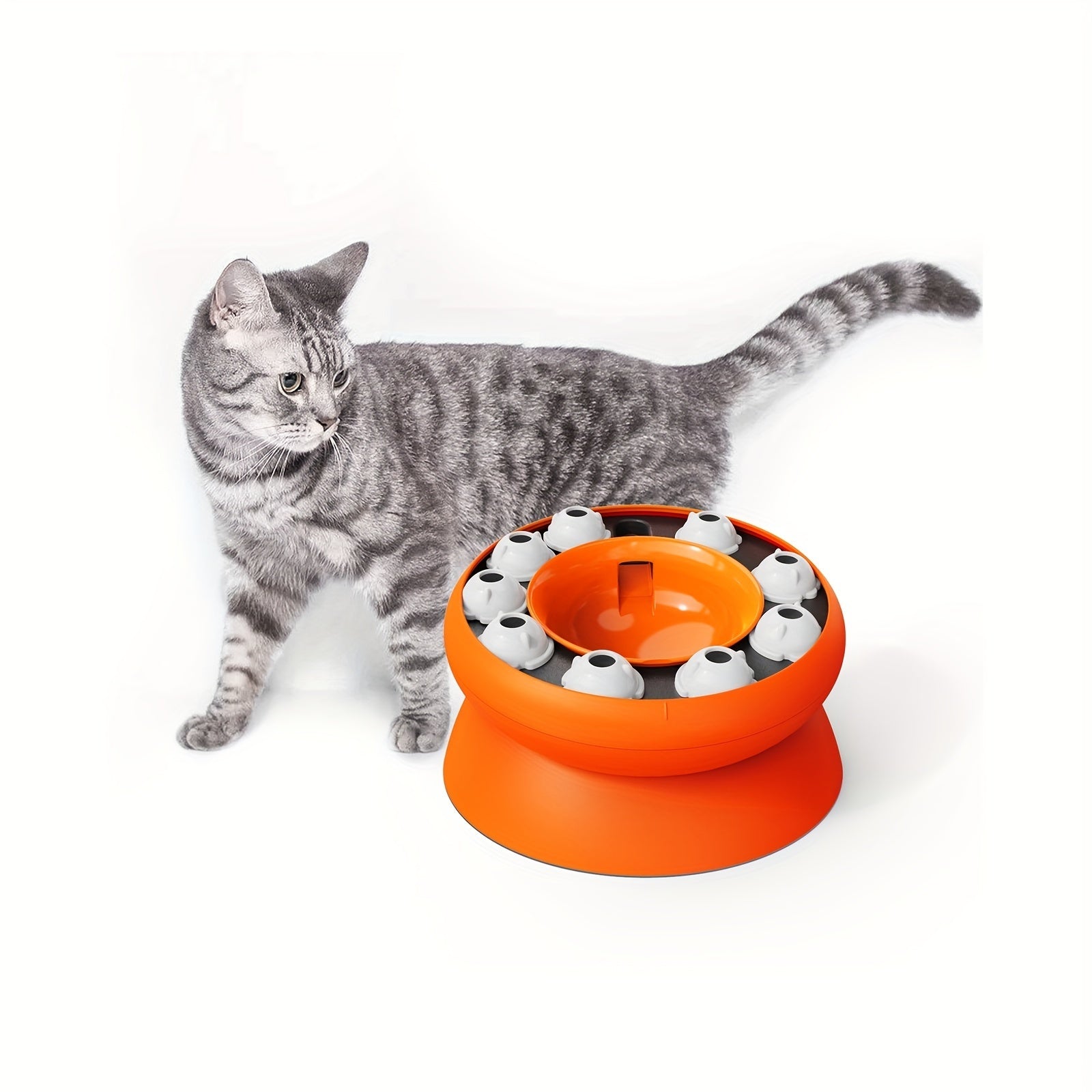 Interactive Cat Puzzle Feeder – Fun & Smart Eating