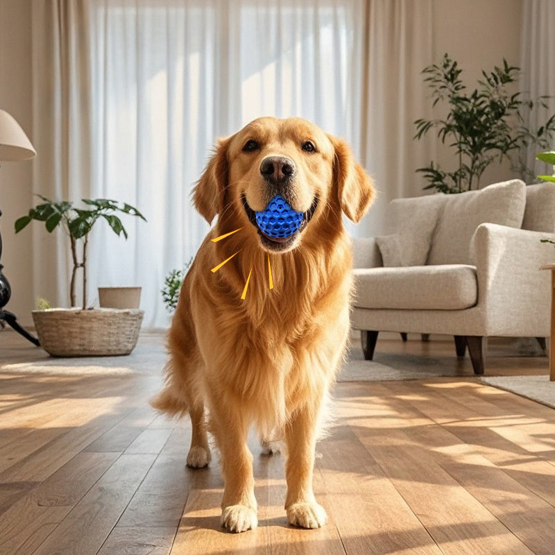 Chew-Proof Dog Toy – Funny Squeaky Ball for Dogs