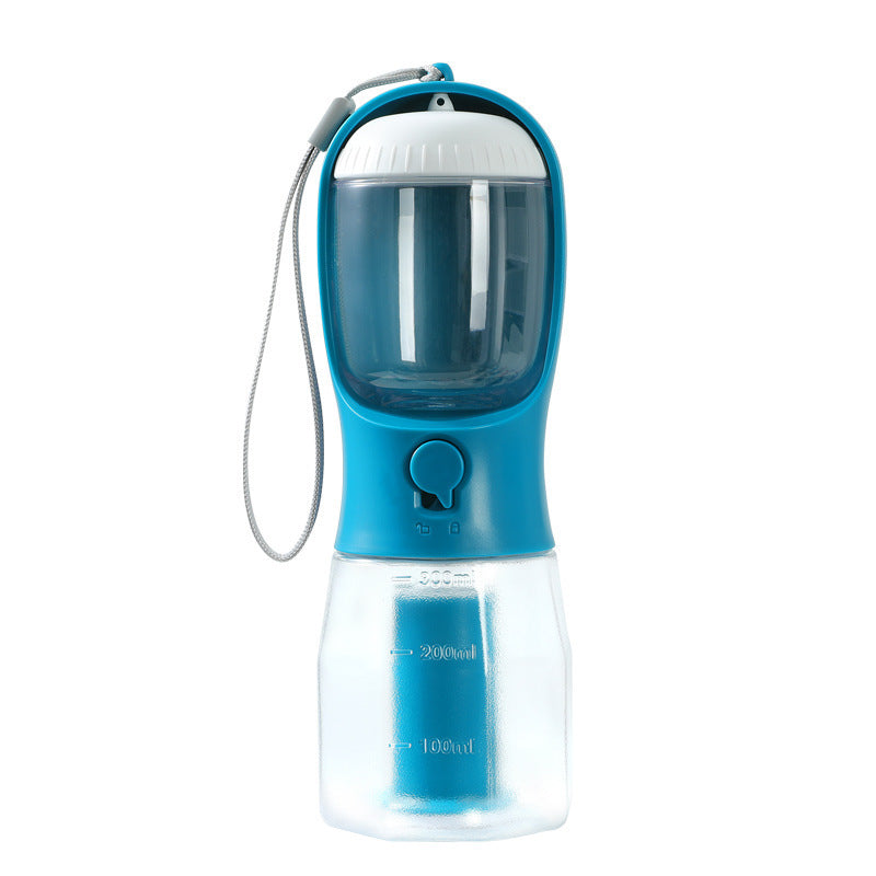 Portable Dog Water Bottle – Drink, Snack & Clean