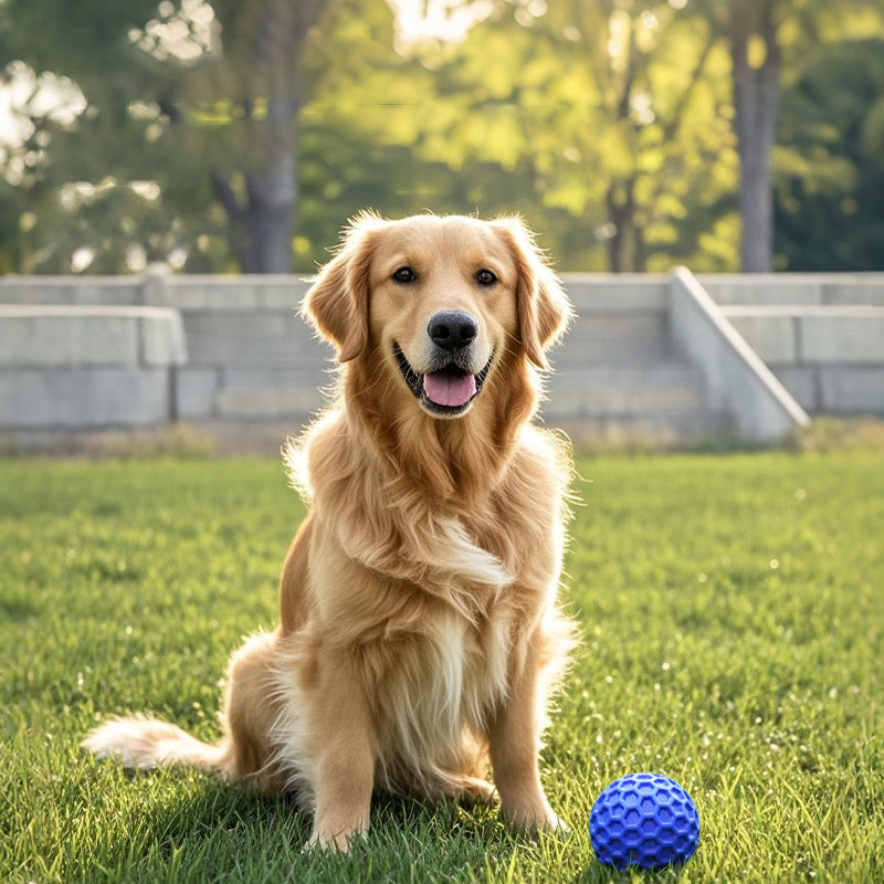Chew-Proof Dog Toy – Funny Squeaky Ball for Dogs
