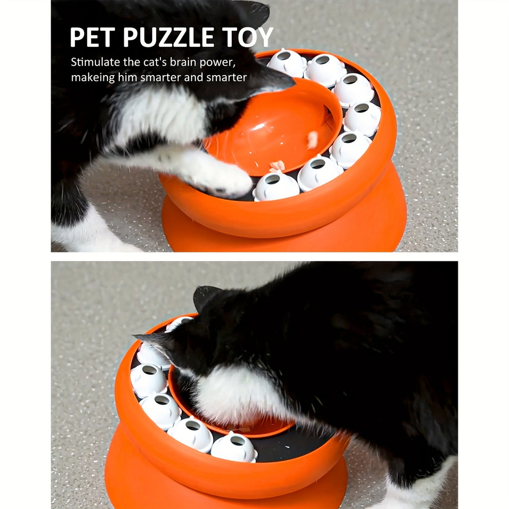 Interactive Cat Puzzle Feeder – Fun & Smart Eating